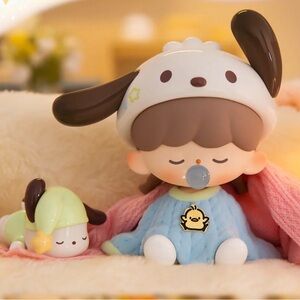 ZZOTON Pochacco Figure – Preparation Before Bedtime Series Sanrio Collectible